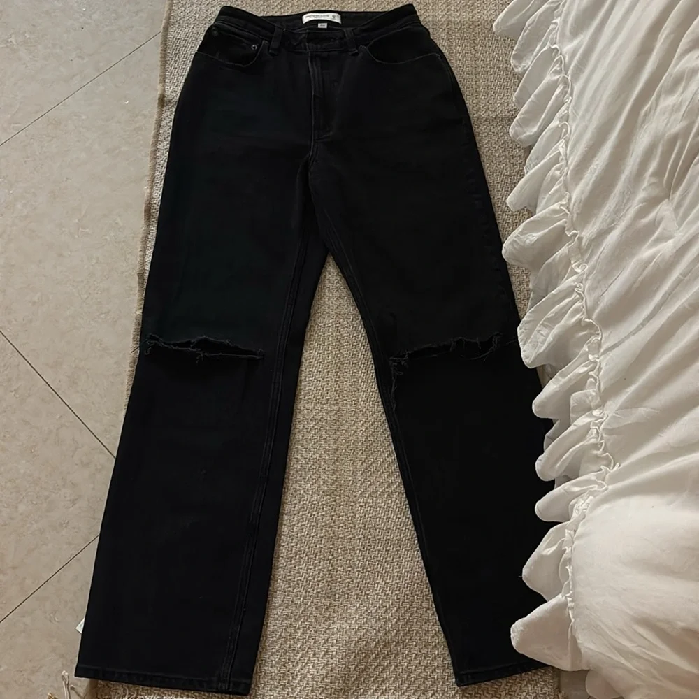 Abercrombie & Fitch Black Denim Jeans - Picture 3 of 3